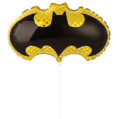 A Шар (11"/28 см) Мини-фигура, Бэтмен, Летучая мышь, 1 шт.