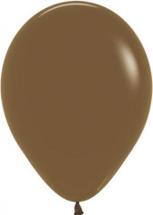 S Шар (5''/13 см) Кофе (074), пастель, 100 шт. (105074)