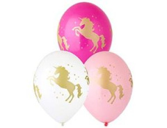 Шелкография пастель 14" Единорог