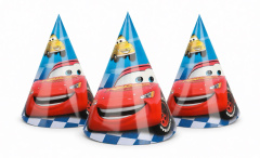 Колпаки, Тачки, 16 см, 6 шт.