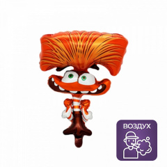 Шар (27''/69 см) Фигура, Монстрик, Тревожность (надув воздухом), 1 шт. 